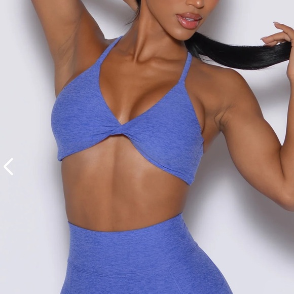 Bombshell Sportswear Other - Bombshell Sportswear Twist Mini Bra, Violet Blue